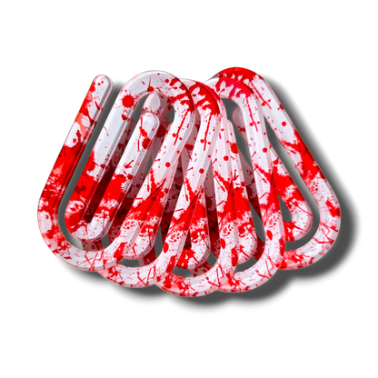 Blood Splat Jumbo Paperclip Bookmark