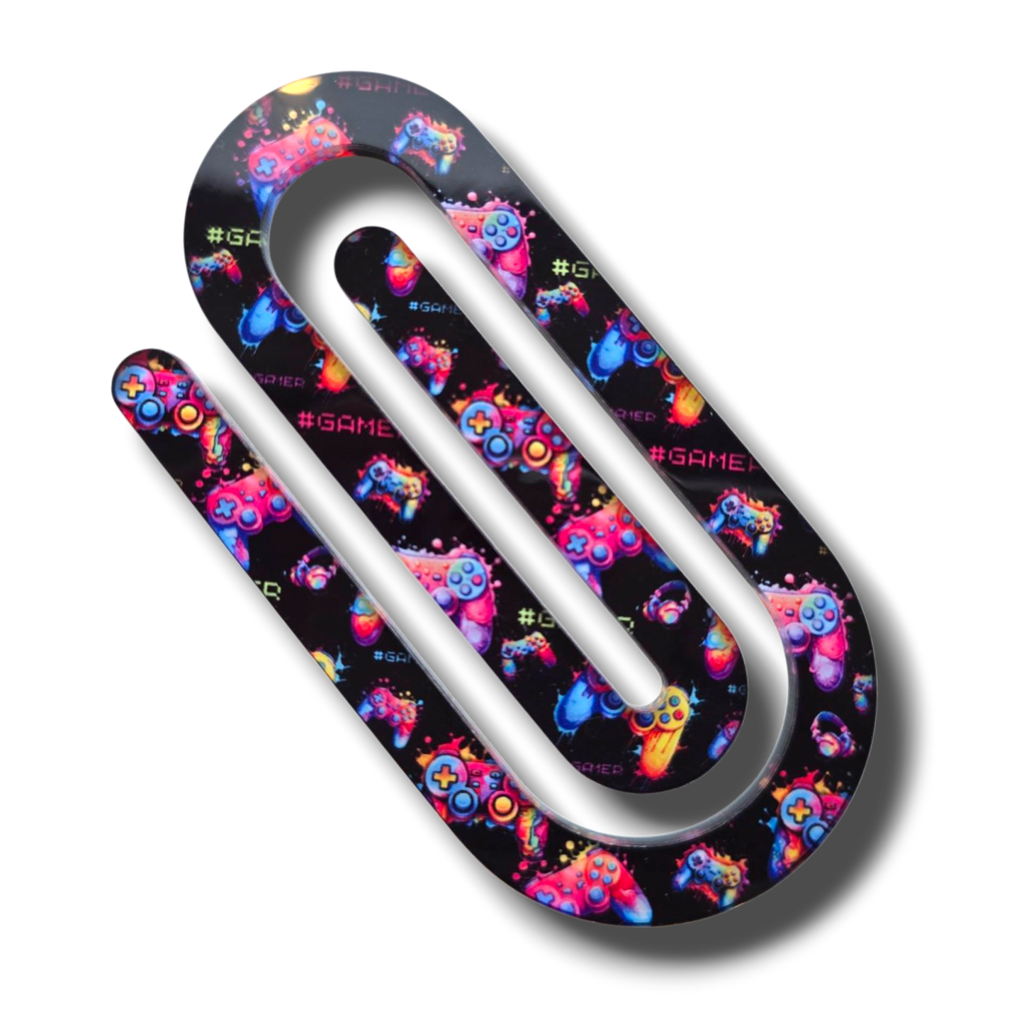 Gamer Jumbo Paperclip Bookmark