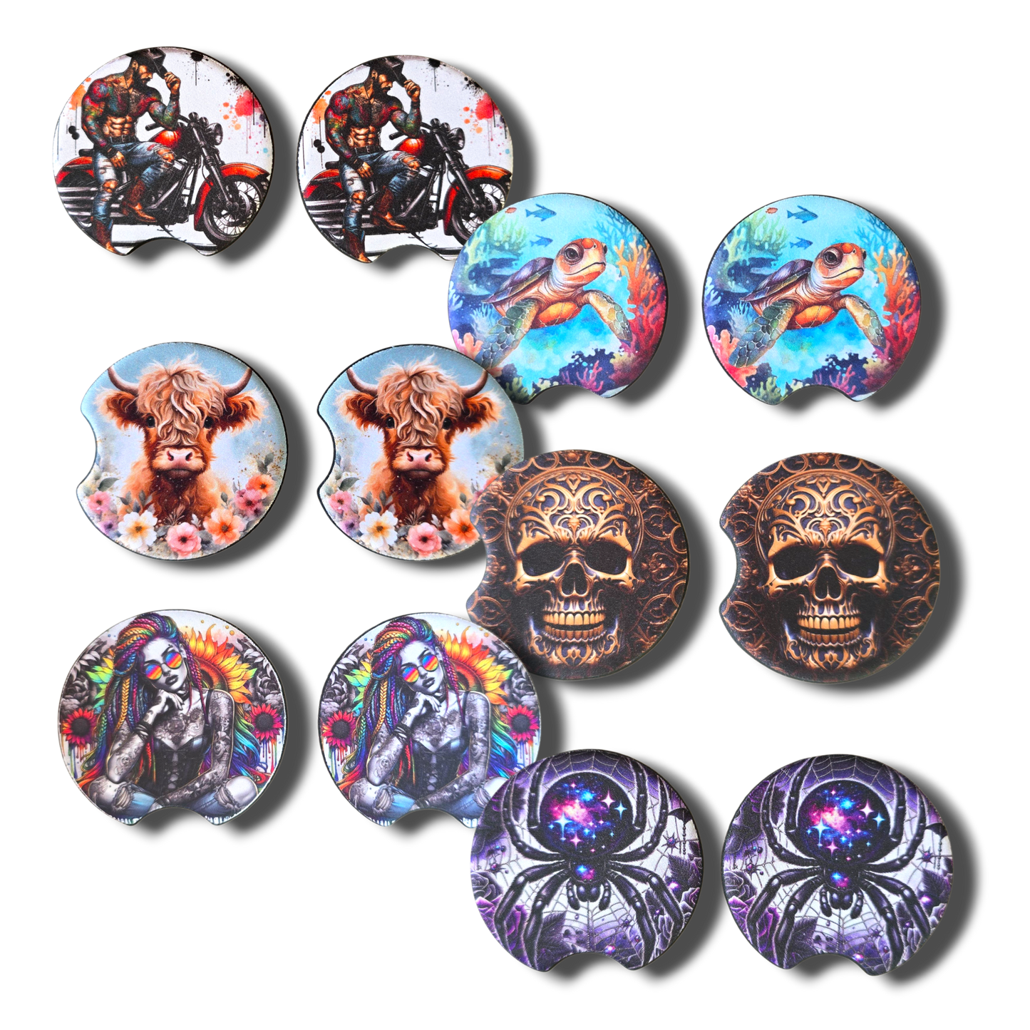 Car Coaster Set of 2