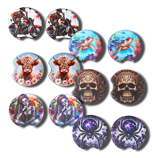 Car Coaster Set of 2