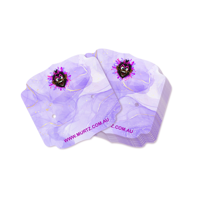 Custom Gloss 300gsm Earring Cards