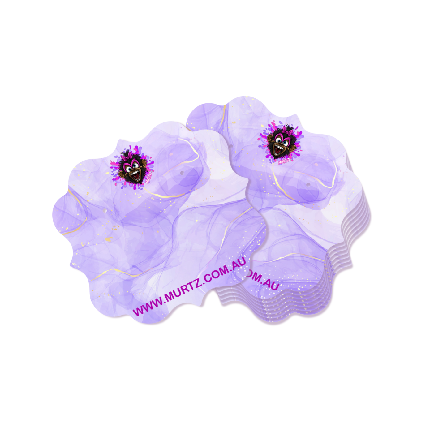 Custom Gloss 300gsm Earring Cards