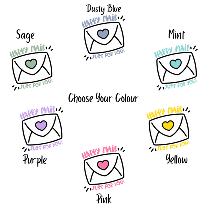 Happy Mail Business Sticker Sheet