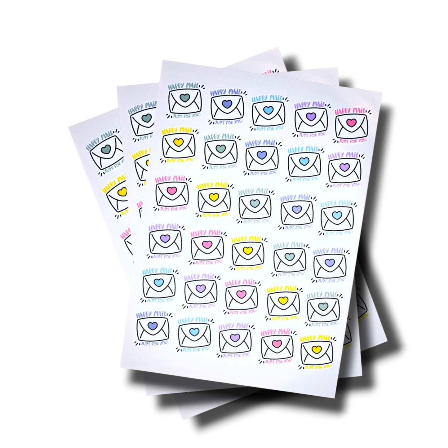 Happy Mail Business Sticker Sheet