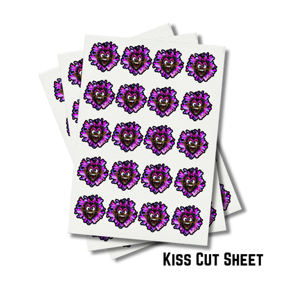 Custom Matte Logo Stickers