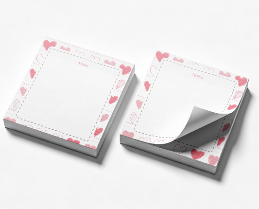Lined hearts