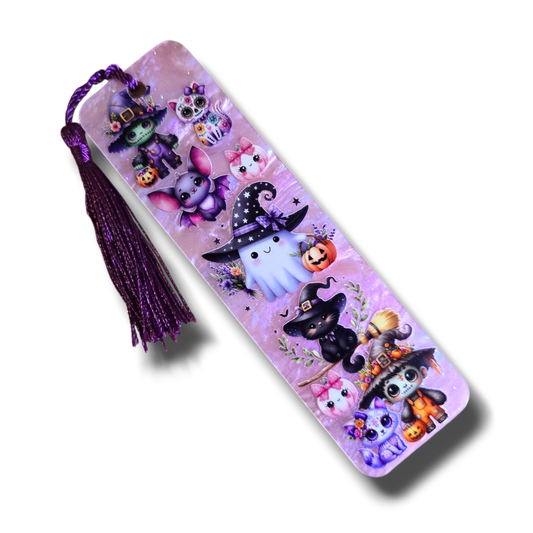Luxe Cute Ghost Bookmark