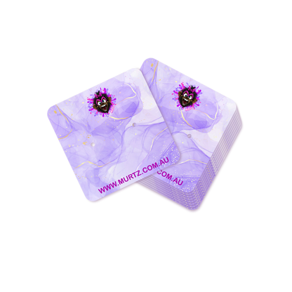Custom Gloss 300gsm Earring Cards